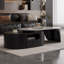 Table basse moderne en pierre ovale rétractable