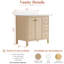  Meuble-lavabo simple 36 po Kingsley