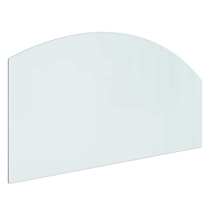 Glass Hearth Pad, 100cm W x 50cm D