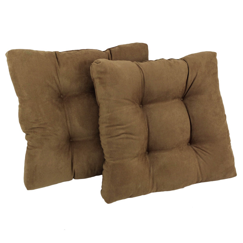 Outdoor 5'' Seat Cushion, Saddle Brown
