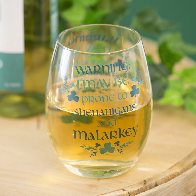 Verre à vin sans pied 17 oz celtique souvenirs