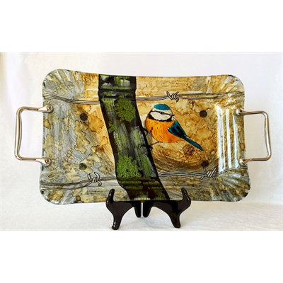 Plateau de table repose-pieds/café art Caron
