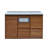 Outdoor Storage Shed With Lockable Door And Window-128562474