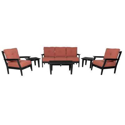 Lehigh 6-Piece Couch and Chair Deep Seating Set