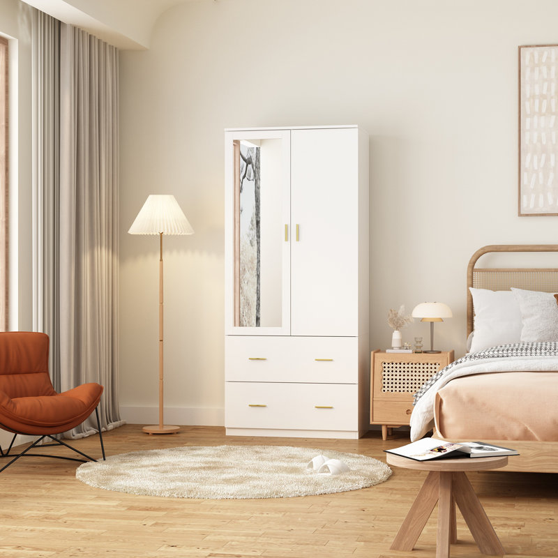 Armoire Arnettie, Blanc