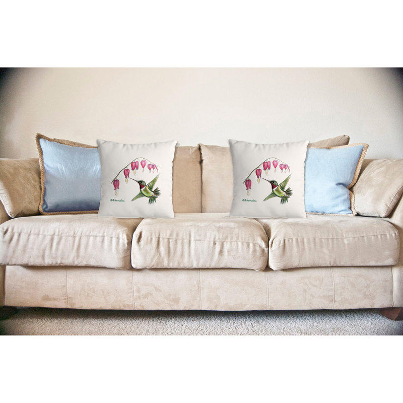 Coussin intérieur / extérieur Hummingbird