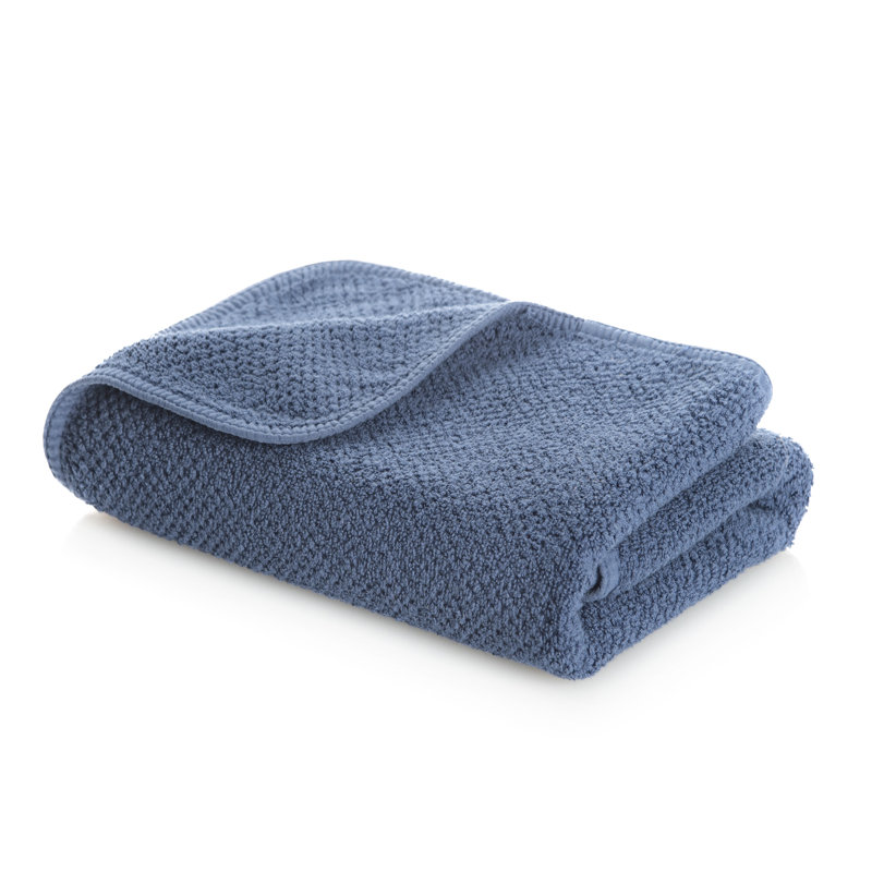 Bee Waffle Bath Towel, Natural, Bath Towels 1-Pack