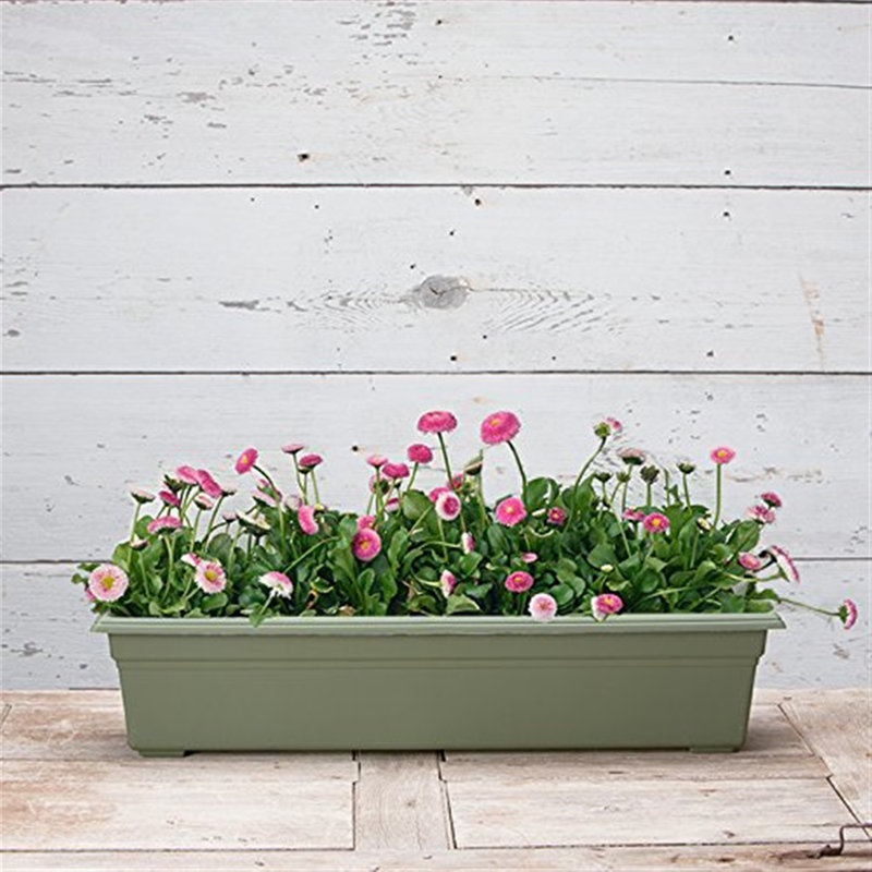 Countryside Planter Accessories, Sage, 6.5”H x 29.75”W x 8”D