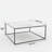 Aurelius Square Coffee Table with Faux Marble Top