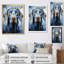 «Dog Weimaraner Majestic Portrait» sur toile-1275237233-1275237237