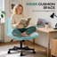 Chaise de travail pivotante en tissu Caelie-105049651