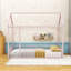 Lit simple avec conception de maisonnette-2089450539