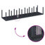Garden Dining Set 17 Pcs Anthracite Poly Rattan