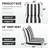 2-pack Outdoor Deep Seat Chair Cushions 24x24 Inch, Waterproof Patio Seat And Back Cushions With Ties, Thick Comfortable Replacement Cushions For Patio Furniture, Indoor/outdoor-146443101