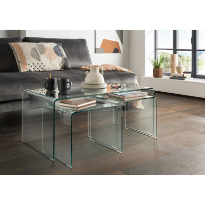 3-tlg. Couchtisch-Set Aguirre