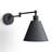 Cidni Steel Swing Arm Sconce-748789029