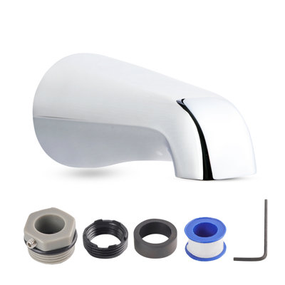 SUPPLYGIANT Robinet de baignoire 1/2 "FIP Nez