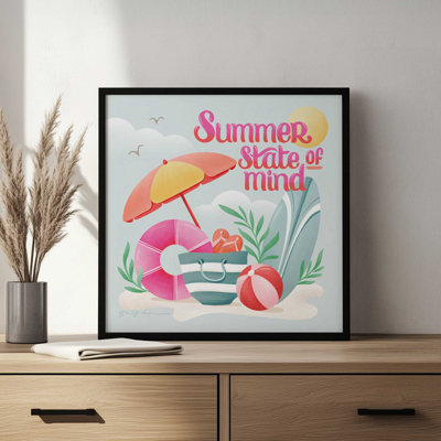 «Summer State of Mind II» par Gia Graham, reproduction d'art