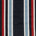À rayures de couleur marine