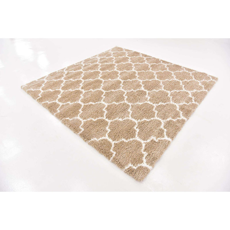 Tapis à poils longs Walsenburg, Carré 8 pi