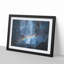Rainbow Through the Mountains in Abstract - Picture Frame Graphic Art Print-55772222-55772217