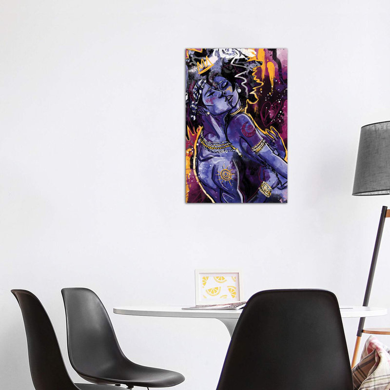 «Black Love» par Justin Copeland, reproduction, Toile tendue, H 40 po x l 26 po x P 1,5 po