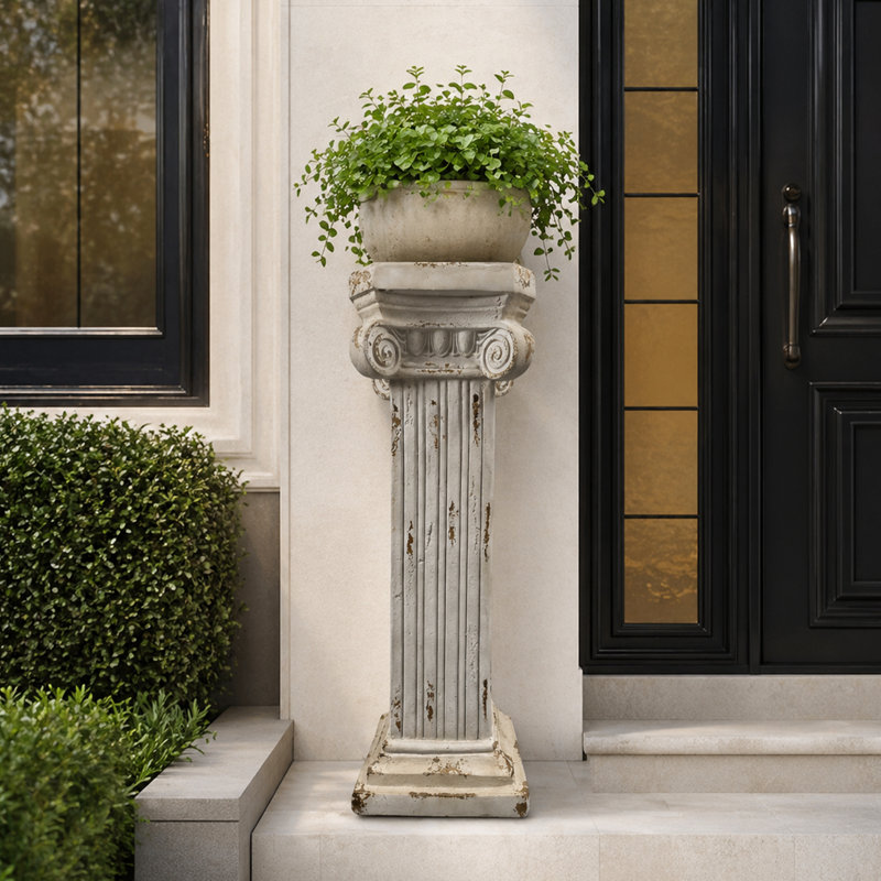 Support pour plante à colonne romaine