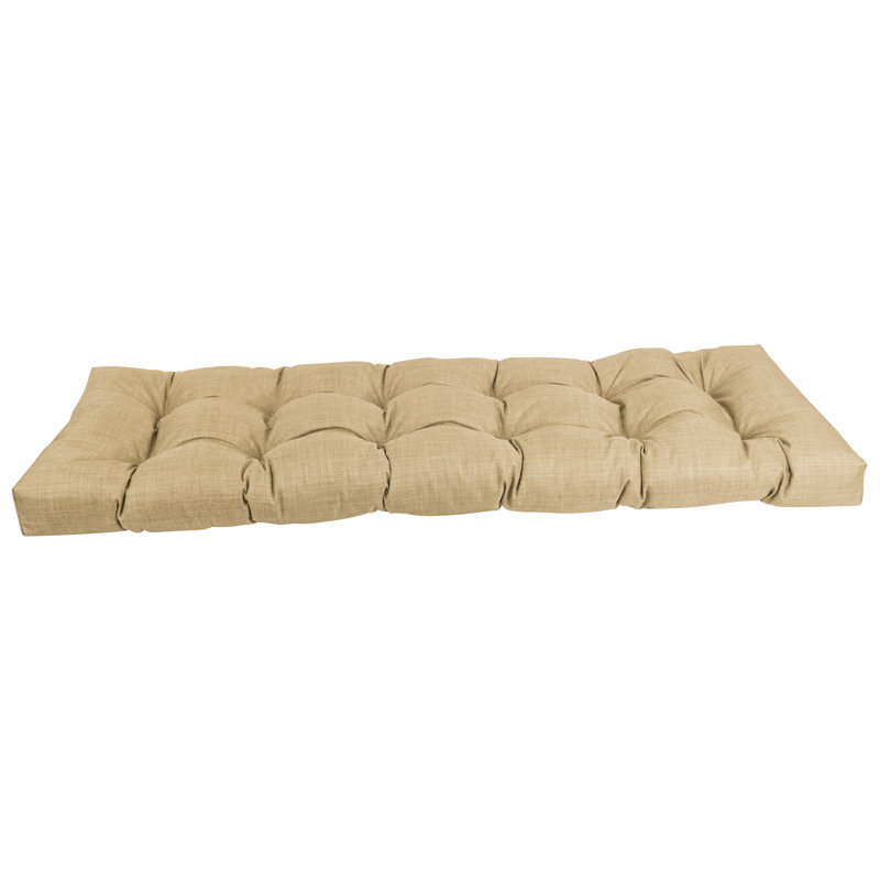 Outdoor 5'' Bench Seat Cushion, 60" W x 19" D, Sandstone