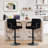 Eldredge 25"-31" Height Adjustable Rotating Bar Stool with Metal Frame-1738132139