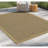 Earth GC_NTL1005 Jute/Mocha 7 Ft. 10 In. X 10 Ft. 3 In. Indoor/Outdoor Area Rug-229153417