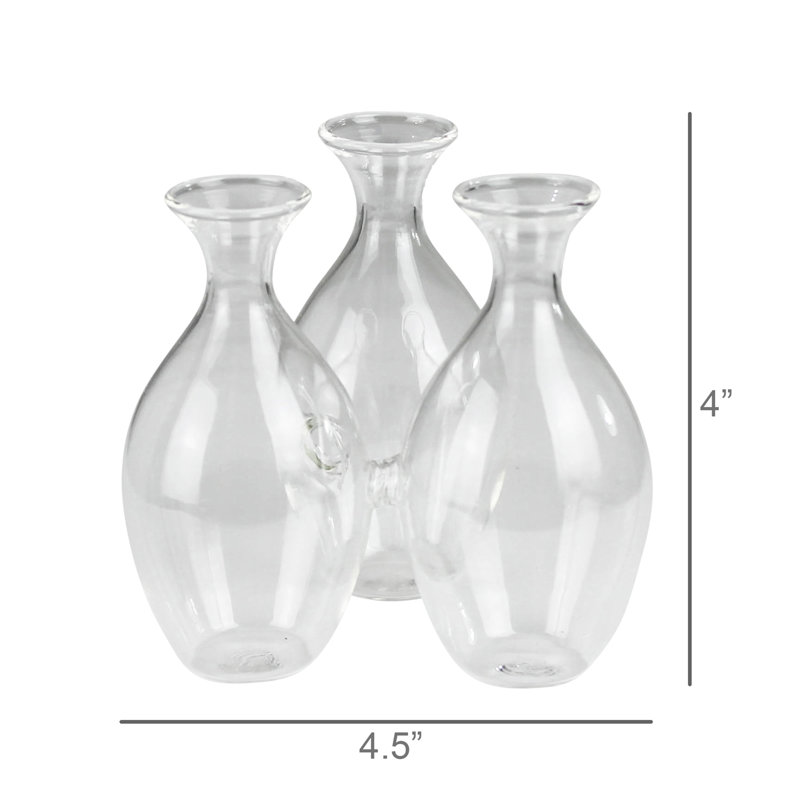 Trio Vase, Glass