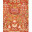 Tapis rouille / brun en laine noué à la main de conception unique 8 pi 3 po x 10 pi 4 po Ceridwen Mogul