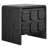 Toscana 2-Drawer Nightstand In Black