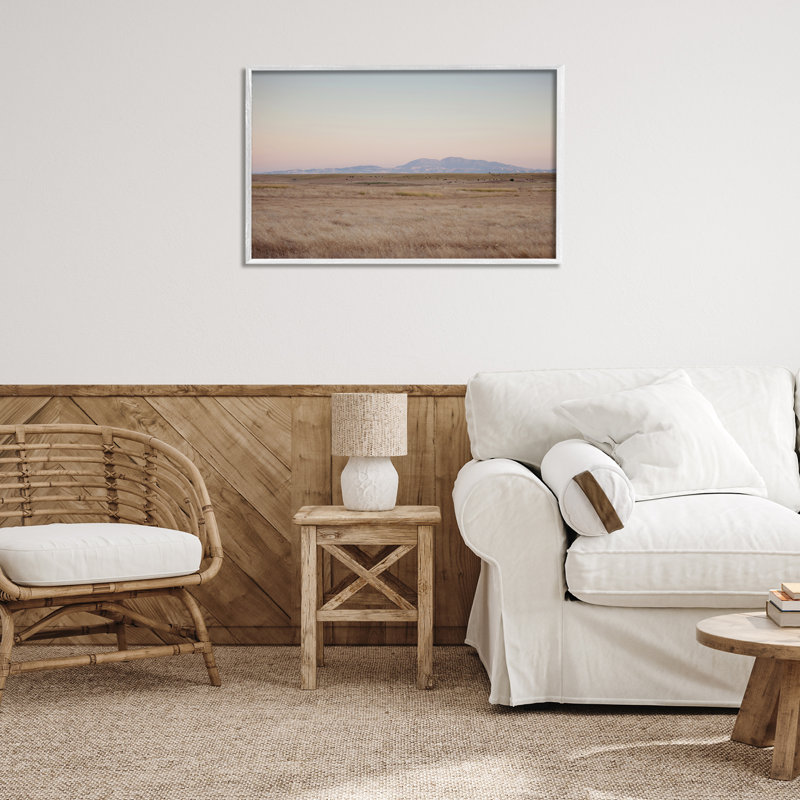 «Grizzly Island View», art de la giclée encadrée par Crystal Lynn Collins, H 20 po x l 30 po