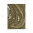 3' X 5' Olive Green Abstract Washable Indoor Outdoor Area Rug