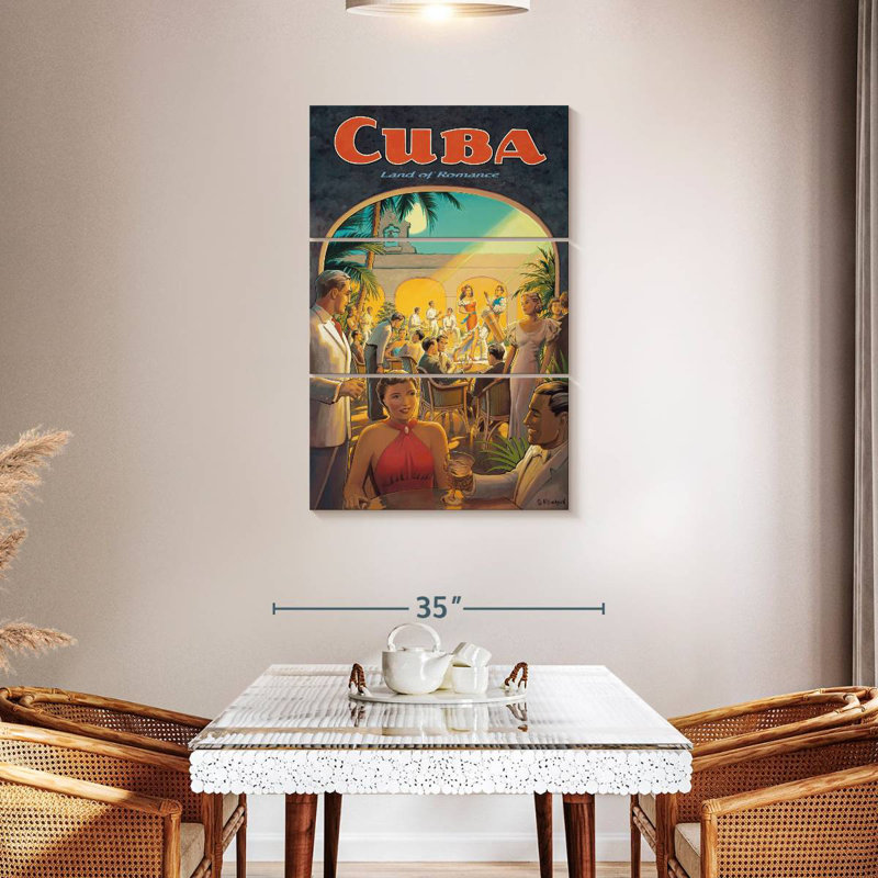 Masam Cuba Land Of Romance, 45" H x 28" W