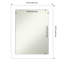 Miroir mural de salle de bain Wedge-371450220