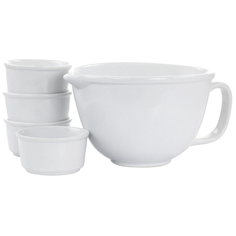 Gibson Elite 5 Piece Ceramic Gracious Dining Set