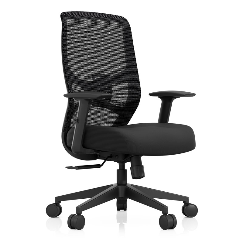 ProTask Swivel Executive Chair, Black