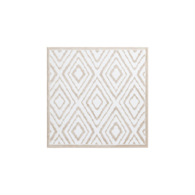 Amose Abstract Indoor Rug, Square 3'3"