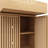Rustic Style Charming Bamboo Storage Cabinet