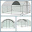 Cage à poules en métal avec housse imperméable UV - cage de dôme pour poules, cour extérieure-794471241