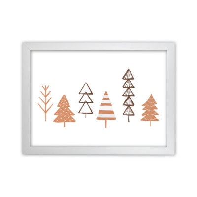 Winter Trees Illustration By Orara - Print