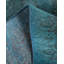 Tapis bleu noué à la main de conception unique Holsworth - bleu