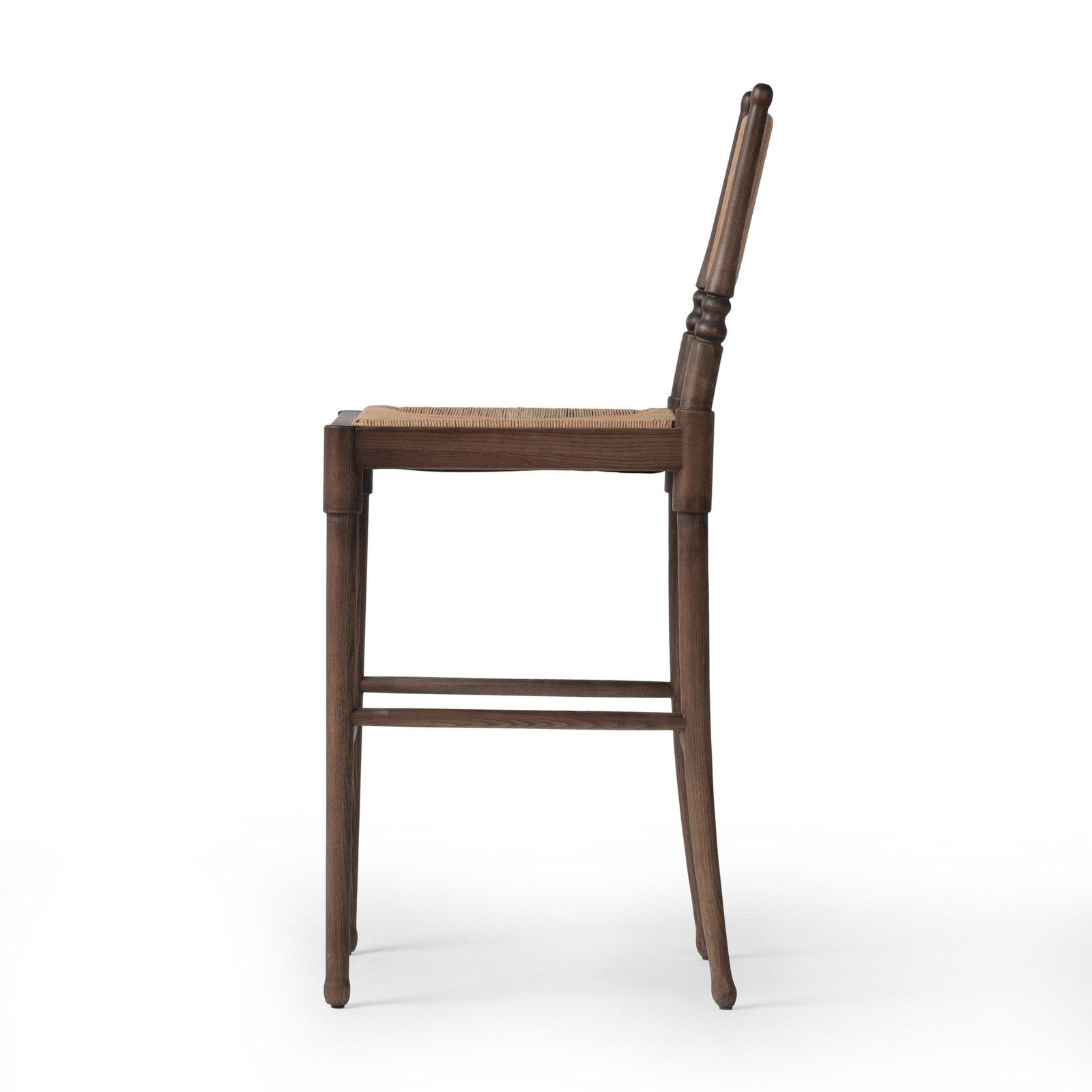 Fayth Bar and Counter Stool, Bar Stool (29.5" Seat Height), Antique Walnut