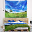 Tapisserie de champs spring landscape-28488988