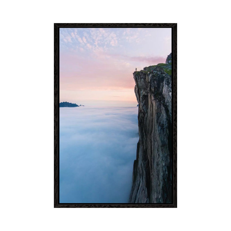 Fairytale Island II Senja, Norway by Steffen Fossbakk - Print on Canvas, Black Framed, 66.04 cm H x 45.72 cm W