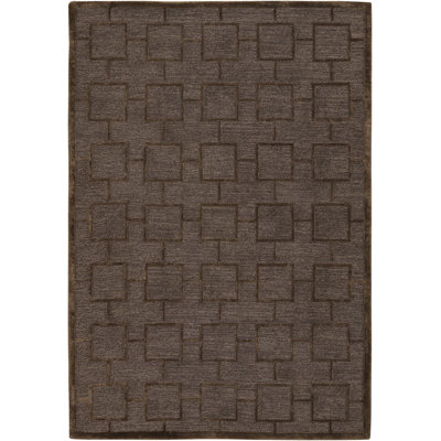 Tapis brun/brun clair Kumana