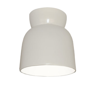 Logan 8" Single Light Flush Mount