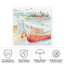 Toile d'extérieur Wadlington Daphne Brissonnet «Lake Moments III»-87944628